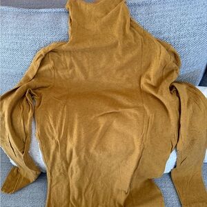 Club Monaco Mustard Turtleneck Sweater